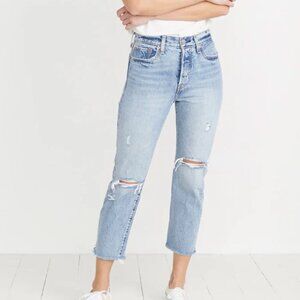 Levis Wedgie Straight in Lost Inside Sz 24